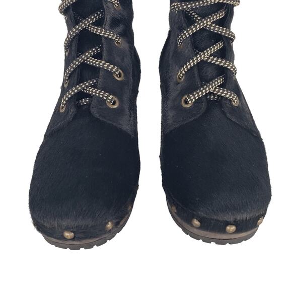 Opening Ceremony Joelle Studded Pony Hair Clog Boots - Picture 6 of 10